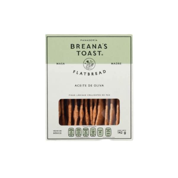 Breana's toast Flatbread Aceite de Oliva