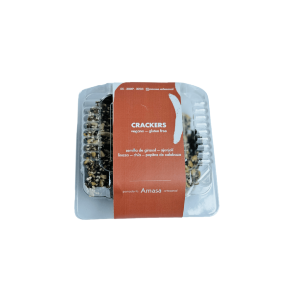 Crackers , Vegano - Sin Gluten