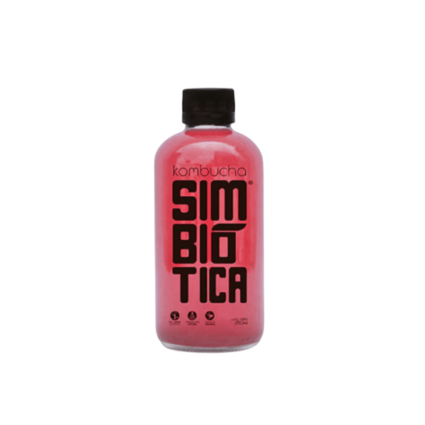 Kombucha Simbiótica Fresa-Limón