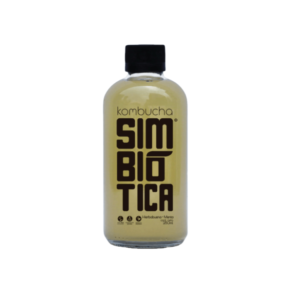 Kombucha Simbiótica Hierbabuena-Menta