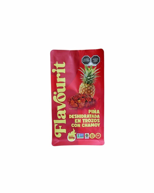 Piña Deshidrataeda en Trozos con Chamoy (150 g)