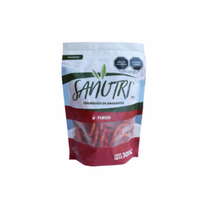 Churritos de Amaranto Sabor Fuego Sin Gluten