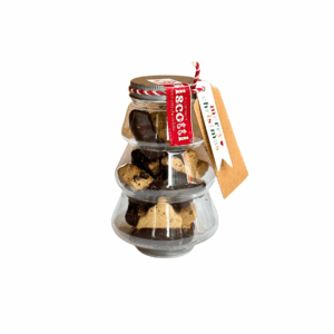 Biscottis Navideños  Cubiertos de Chocolate